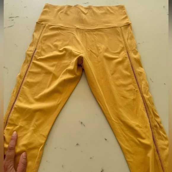 Nike Yoga Luxe Ribbed Leggings - Picture 12 of 14